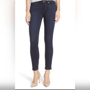 Paige Verdugo Ankle Skinny Dark Wash Jeans